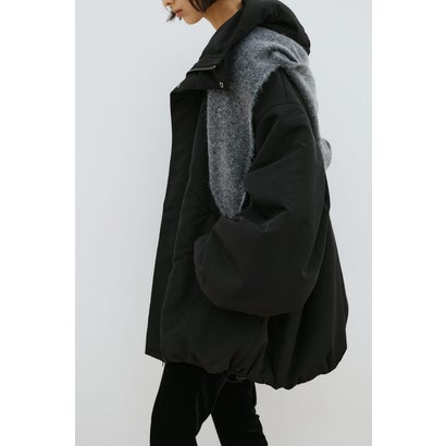 パッファーボリュームブルゾン BLK｜詳細画像