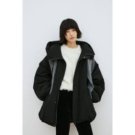 パッファーボリュームブルゾン BLK