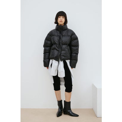 パッファースタンドブルゾン BLK｜詳細画像
