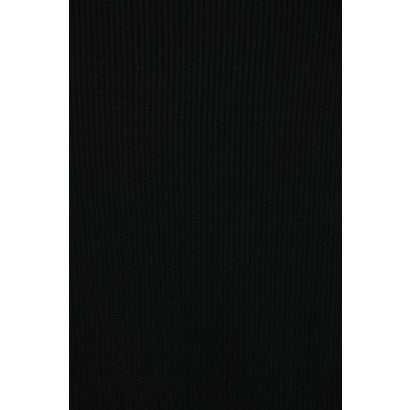 ベルスリーブナローニットワンピース BLK｜詳細画像