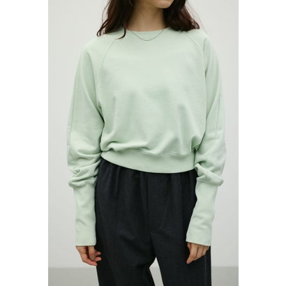 コンパクトスウェットトップ MINT｜詳細画像