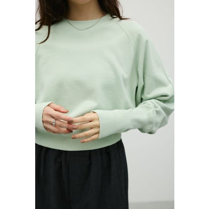 コンパクトスウェットトップ MINT｜詳細画像
