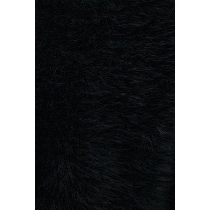 ダブルフェイスシャギーカーディガン BLK｜詳細画像