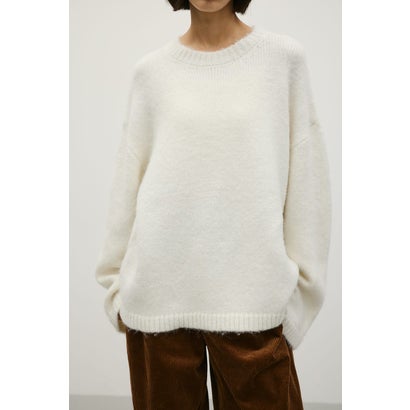 シャギールーズニットトップ GRY｜詳細画像