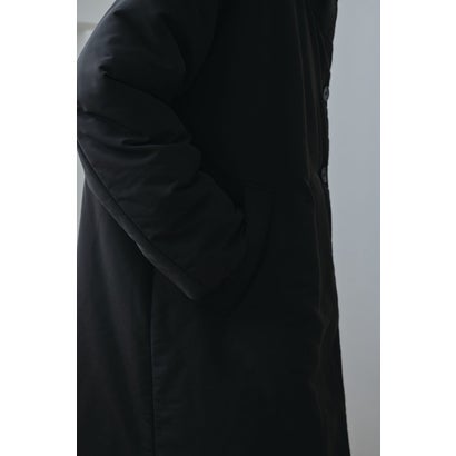 パッファーロングコート BLK｜詳細画像