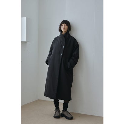 パッファーロングコート BLK｜詳細画像