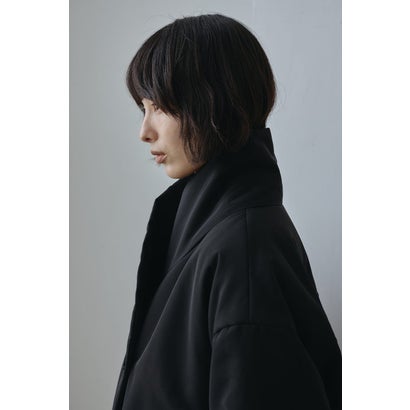 パッファーロングコート BLK｜詳細画像