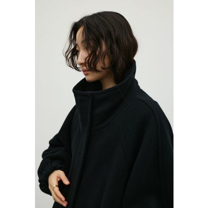ウールZIPミディコート GRY｜詳細画像