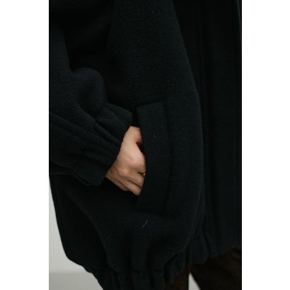 ウールZIPミディコート GRY｜詳細画像