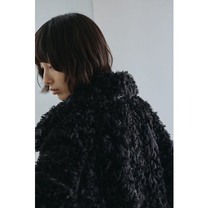 パッファーボアブルゾン BLK｜詳細画像