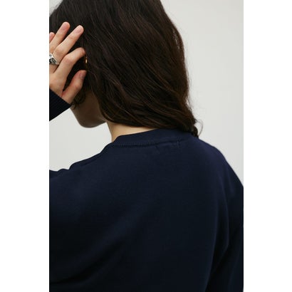 2ピースフォルムカーデニットワンピース NVY｜詳細画像