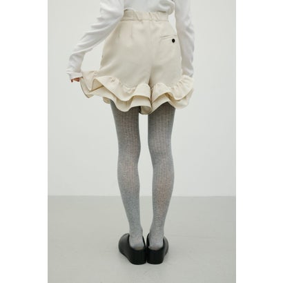 フリルヘムショートパンツ GRY｜詳細画像