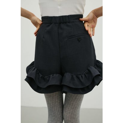 フリルヘムショートパンツ GRY｜詳細画像