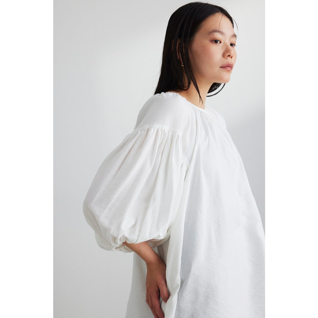 STYLEMIXER バックリボンボリュームブラウス WHT -ファッション通販 
