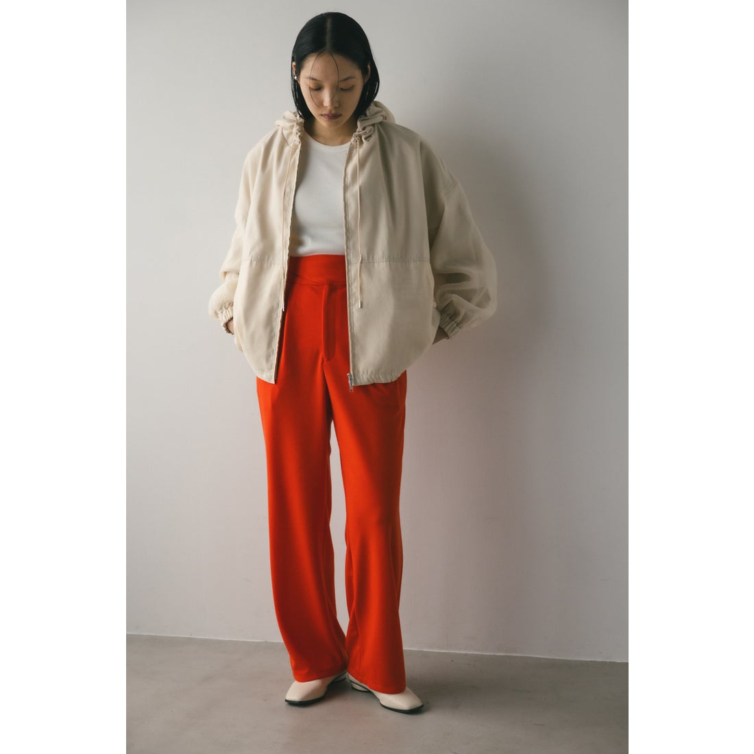 STYLEMIXER シアーレイヤーブルゾン IVOY3 -靴＆ファッション通販 