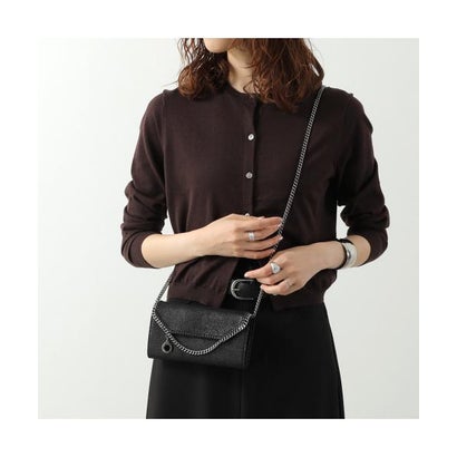 STELLA McCARTNEY ショルダーウォレット 7P0086 W9132 （1000/BLACK-ブラック）｜詳細画像