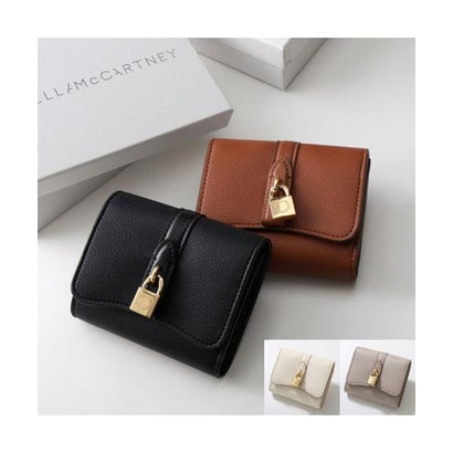 ステラ マッカートニー STELLA McCARTNEY STELLA McCARTNEY 二つ折り財布 RYDER ライダー 7P0080 WP0533 （2807/LIGHT-MOSS/グレージュ）｜詳細画像