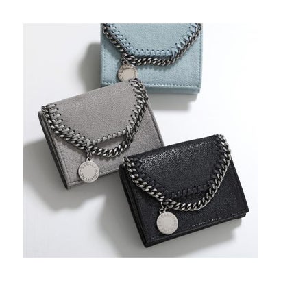 ステラ マッカートニー STELLA McCARTNEY STELLA McCARTNEY 三つ折り財布 FALABELLA 7P0095 W9132 （1220/LIGHT-GREY）｜詳細画像