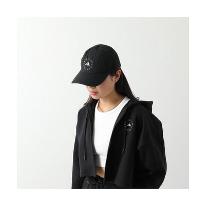ステラ マッカートニー STELLA McCARTNEY adidas by STELLA McCARTNEY ベースボールキャップ HS3379 （BLACK/BLACK/WHITE）｜詳細画像