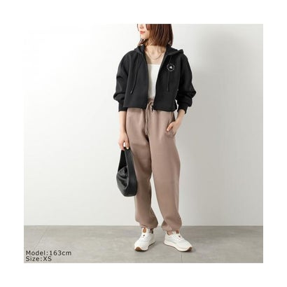 ステラ マッカートニー STELLA McCARTNEY adidas by STELLA McCARTNEY パーカー aSMC CRO HOODIE JD8107 （BLACK/ブラック）｜詳細画像