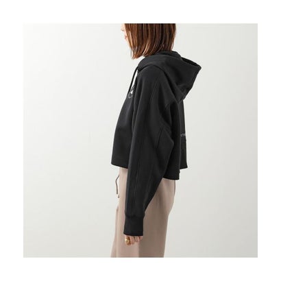 ステラ マッカートニー STELLA McCARTNEY adidas by STELLA McCARTNEY パーカー aSMC CRO HOODIE JD8107 （BLACK/ブラック）｜詳細画像