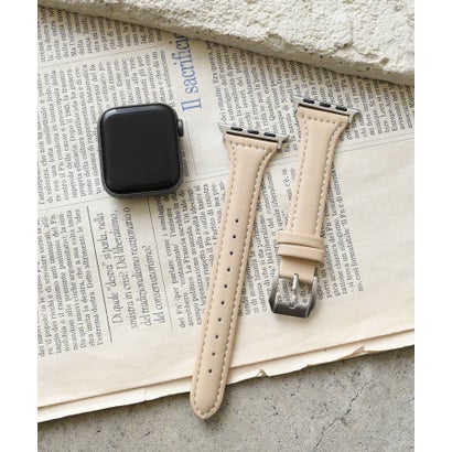 Apple Watch Band スリムパフレザー （ベージュ）｜詳細画像