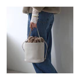 ワンショルダーバッグ 3A-1900-4 巾着バッグ （07/Ivory-アイボリー）