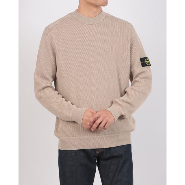 RIBBED SOFT ORGANIC COTTON （Khaki(V0M9A)）