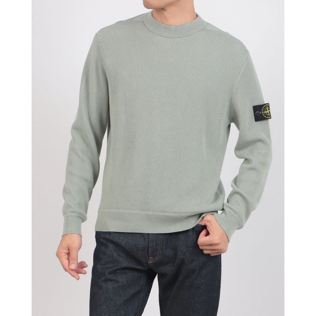 RIBBED SOFT ORGANIC COTTON （Olive(V0055)）
