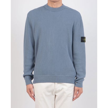 ストーンアイランド STONE ISLAND RIBBED SOFT ORGANIC COTTON （Avio Blue(V0024)）｜詳細画像