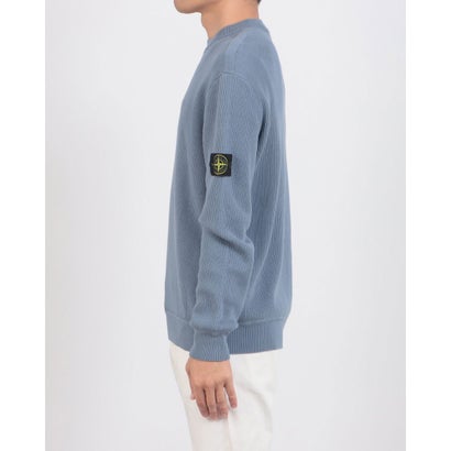 ストーンアイランド STONE ISLAND RIBBED SOFT ORGANIC COTTON （Avio Blue(V0024)）｜詳細画像