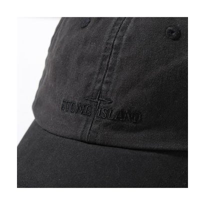 ストーンアイランド STONE ISLAND STONE ISLAND キャップ 9100007 S0106 （V0029/ブラック）｜詳細画像