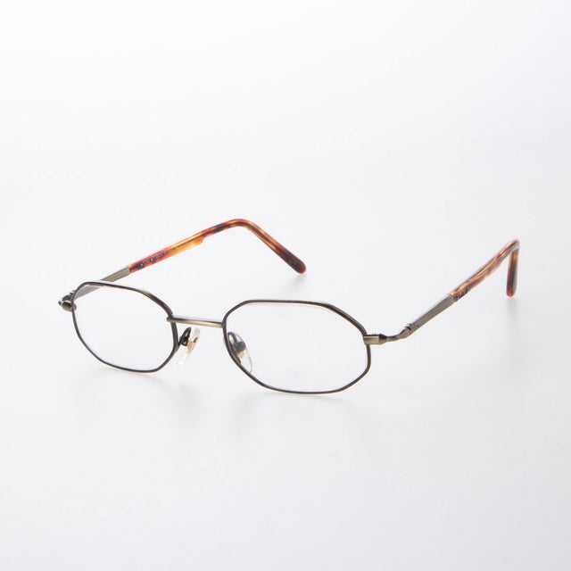 
                    メガネ 眼鏡 アイウェア レディース メンズ （マットグレー/ブラウン）