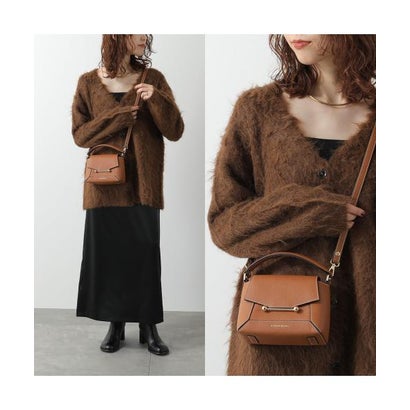 STRATHBERRY ハンドバッグ MOSAIC NANO ショルダーバッグ （465/Chocolate-Vanilla）｜詳細画像
