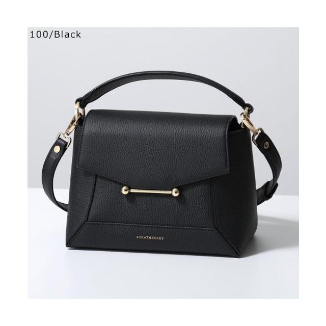ハンドバッグ MOSAIC TOP HANDLE ショルダーバッグ （100/Black）