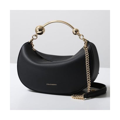 ストラスベリー STRATHBERRY STRATHBERRY ハンドバッグ CRESCENT MOON MINI （100/BLACK）｜詳細画像
