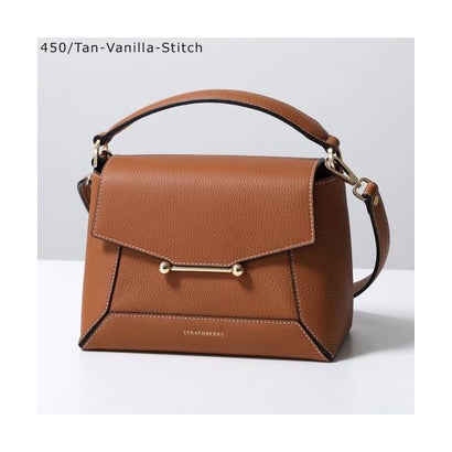 ストラスベリー STRATHBERRY STRATHBERRY ハンドバッグ MOSAIC TOP HANDLE ショルダーバッグ （440/Caramel）｜詳細画像