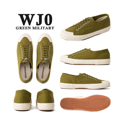 SUPERGA スペルガ  S00DP10 933 WJ0  2390ーCOTU  （WJ0_GREENMILTARY）｜詳細画像