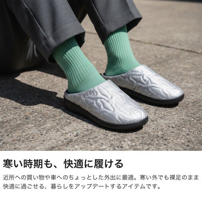 正規取扱店 サンダル メンズ レディース 冬 秋冬 ブランド おしゃれ かわいい スリッパ シンプル カジュアル 靴 シューズ PERMANENT ORIGINALS OUTLINE SB013 （DARKBROWN_0(22.0～23.5cm)）｜詳細画像
