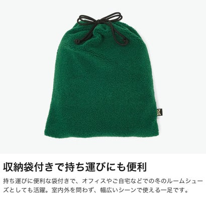 正規取扱店 サンダル 靴 レディース メンズ 冬 ドット おしゃれ ブランド ボア 秋冬 冬用 防寒 アウトドア くつ DOTS FROZZO （ブルーグリーン_1(24.0-25.5cm)）｜詳細画像