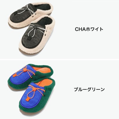 正規取扱店 サンダル 靴 レディース メンズ 冬 ドット おしゃれ ブランド ボア 秋冬 冬用 防寒 アウトドア くつ DOTS FROZZO （ブルーグリーン_1(24.0-25.5cm)）｜詳細画像