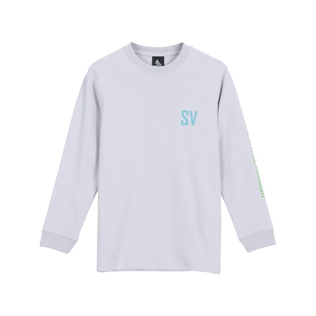 ジュニア FB SVロゴロングプラT SDG(ライトグレー)
