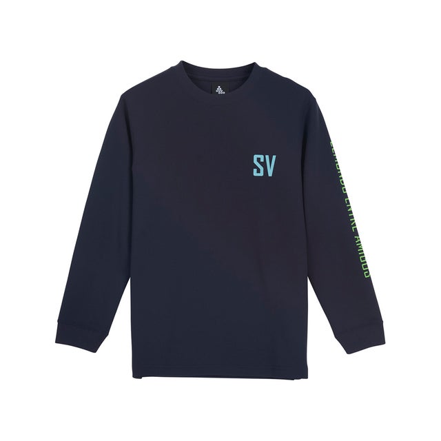 ジュニア FB SVロゴロングプラT SDG(ネイビー)