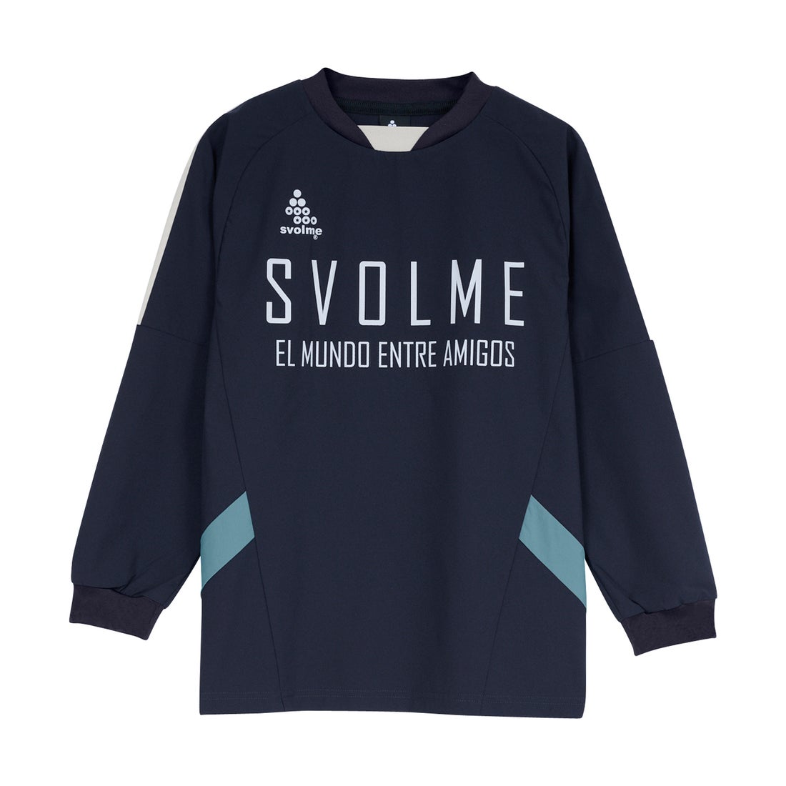 SVOLME スボルメ 160 ロンT 長袖 プラシャツ サッカー 打ち破っ