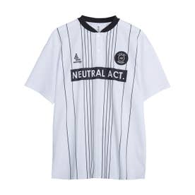 
         NEUTRAL ACT. STRIPE FBシャツ SDG(ホワイト)