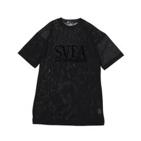 SVEA W. Mesh T-Shirt Dress （BLACK）