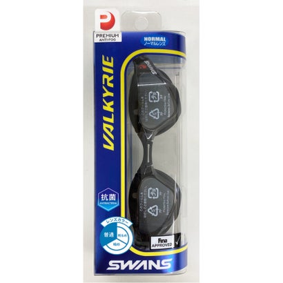 スワンズ SWANS スイミング レーシングクッション付き スイミングゴーグル SR-72NPAFAB メンズ レディース 男性 女性 大人 水泳 競 （SMBK スモーク）｜詳細画像