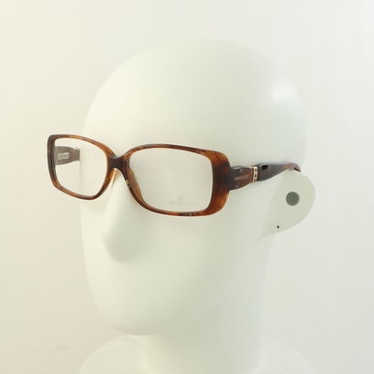 スワロフスキー SWAROVSKI メガネ 眼鏡 アイウェア レディース メンズ （ブラウン）｜詳細画像