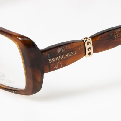 スワロフスキー SWAROVSKI メガネ 眼鏡 アイウェア レディース メンズ （ブラウン）｜詳細画像