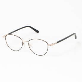 メガネ 眼鏡 アイウェア レディース メンズ （ゴールド/ブラック）